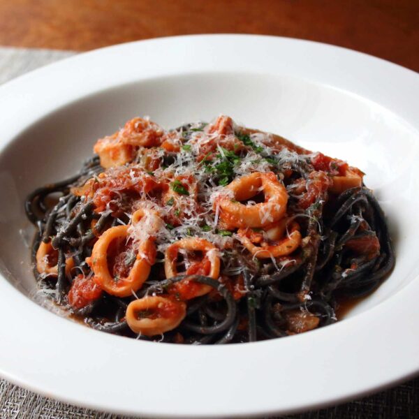 Calamari in Marinara Sauce