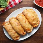 Calzone with meat