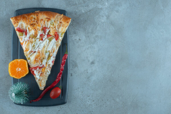 Chicken franchise pan pie slices