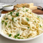 PASTA WITH ALFREDO SAUCE