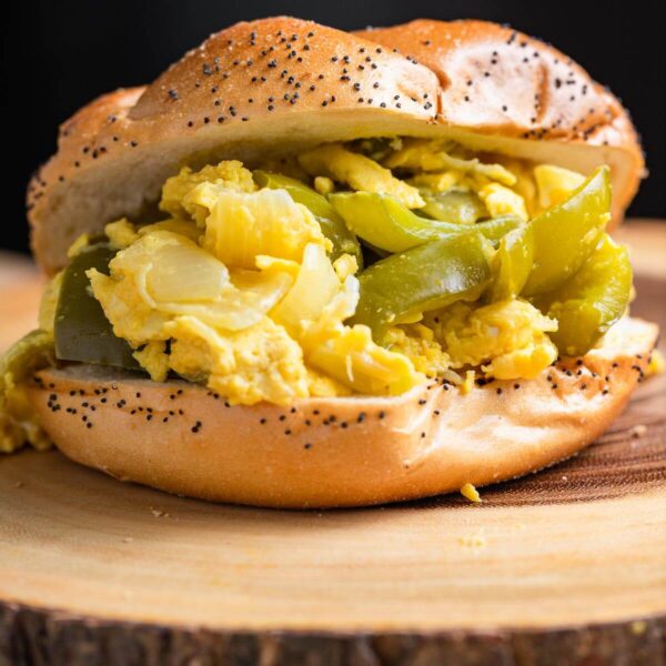 Pepper and egg hero