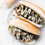 Philly Cheese Steak with Mushrooms Hero
