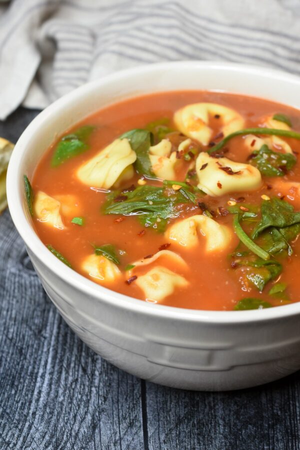 TORTELLINI & SPINACH