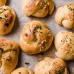 Fried Chicken Garlic Knots Bun
